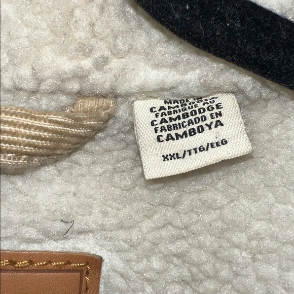 Levi's Men's Beige Sherpa Collar Jacket - Picture 6 of 9